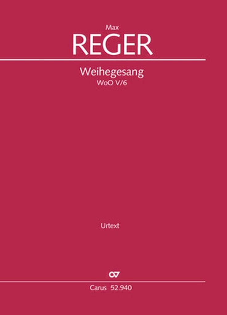 Weihegesang - WoO V/6